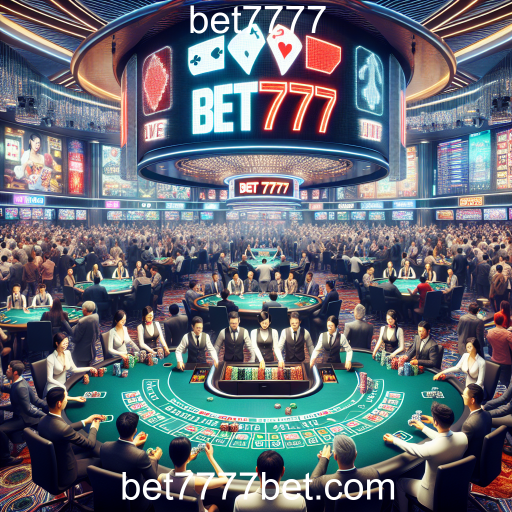 Cassino Ao Vivo: A Experiência Interativa do Bet7777